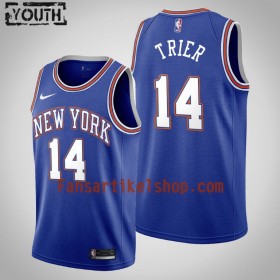 NBA New York Knicks Trikot Allonzo Trier 14 Nike 2019-2020 Statement Edition Swingman - Kinder